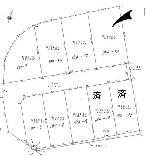 Compartment figure. Land price 1.5 million yen, Land area 246.59 sq m
