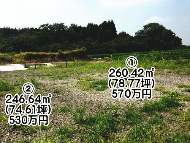 Local land photo. 2 is the target area
