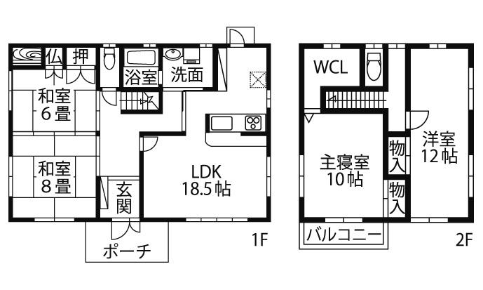 Floor plan. 26 million yen, 4LDK + S (storeroom), Land area 502.72 sq m , Building area 140.62 sq m