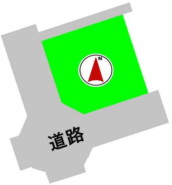 Compartment figure. Land price 35 million yen, Land area 1613.99 sq m