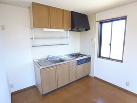 Kitchen. And also comes with draining board, It is easy to dishes.
