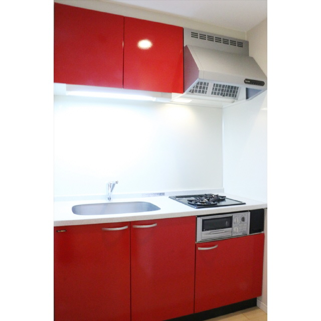 Kitchen. Two-burner gas stove with grill! !