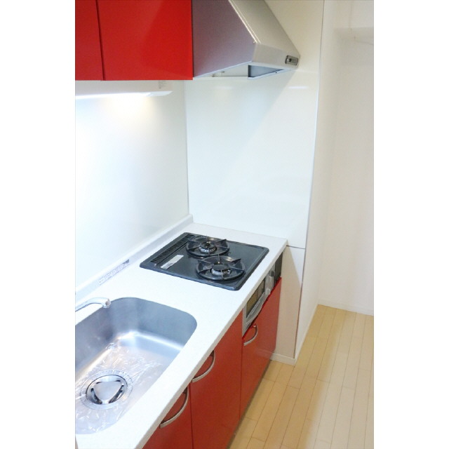 Kitchen. Two-burner gas stove with grill! !