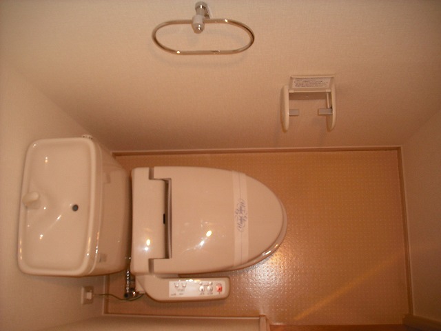 Toilet. With warm water washing toilet seat