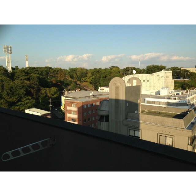 Balcony. You can also view Kumamoto Castle from the veranda!