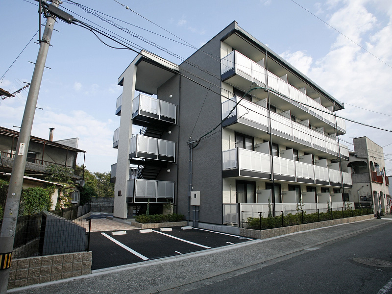 Building appearance. It is less than initial cost 100,000 yen!