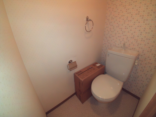 Toilet. With a new article Washlet!