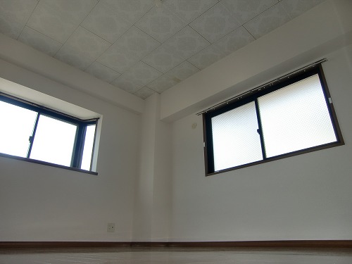 Other room space. It is bright with a two places window