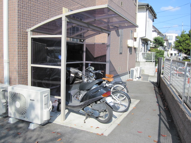 Other common areas. Bicycle parking space