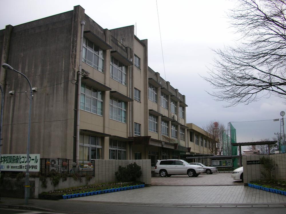 Junior high school. Nishikikeoka until junior high school 1290m