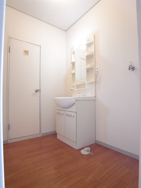 Washroom. Shampoo dresser of new