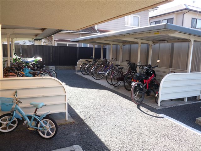 Other common areas. Bicycle-parking space