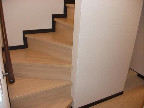 Other room space. For indoor stairs with a handrail!