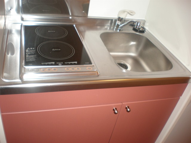 Kitchen. Two-burner stove with