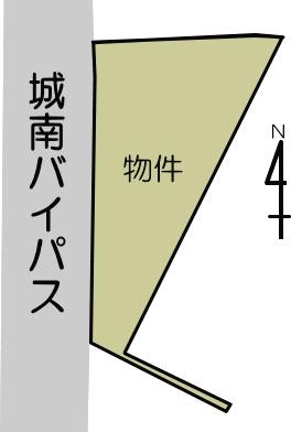 Compartment figure. Land price 8.92 million yen, Land area 589.76 sq m
