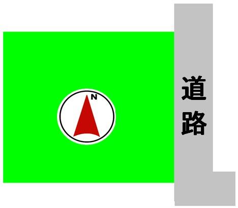 Compartment figure. Land price 8 million yen, Land area 234.71 sq m