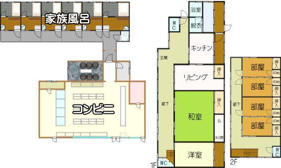 Floor plan. 65 million yen, 6LDK, Land area 1,037 sq m , Building area 287.09 sq m
