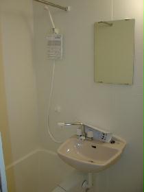 Bath. Bathroom with bathroom ventilation dryer