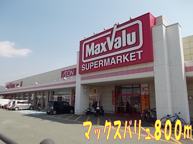 Supermarket. 800m until Maxvalu (super)