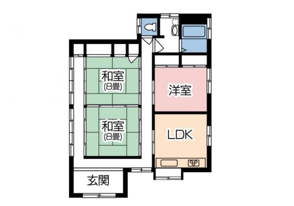 Floor plan. 7.9 million yen, 3LDK, Land area 374.45 sq m , Building area 122.03 sq m 3LDK