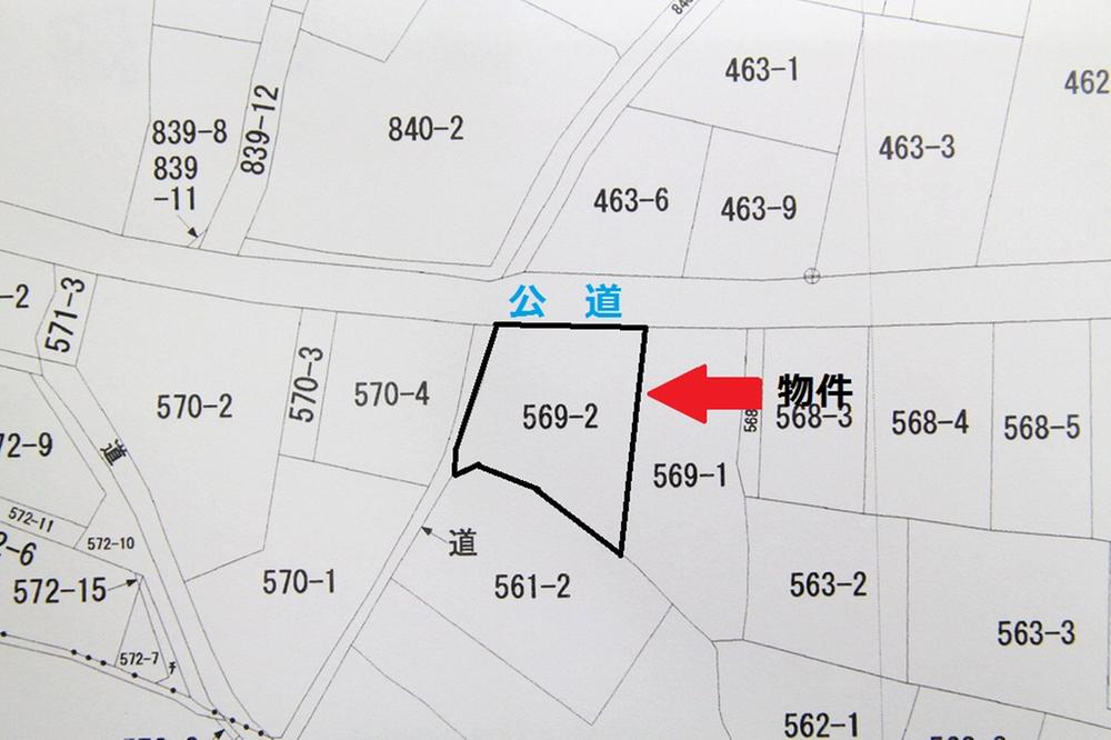 Compartment figure. Land price 10.6 million yen, Land area 503 sq m