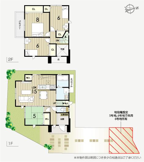 Floor plan. Kintetsu 580m until Terada Station