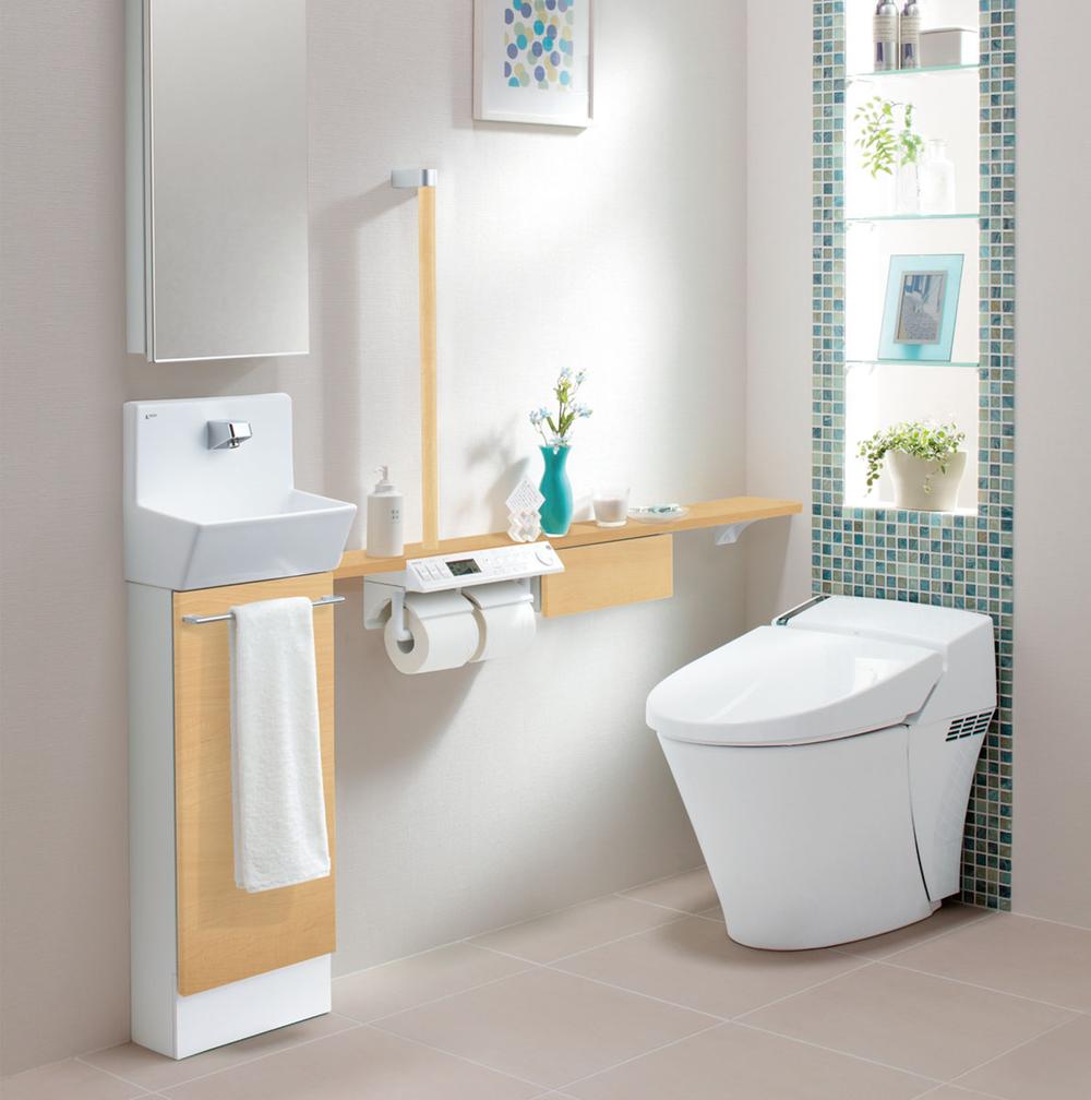 Other Equipment. Also the ease of cleaning, Eco, Course design. The compact body of the tank-less, Stuffed toilet the happy ability to meet the Onnagokoro.