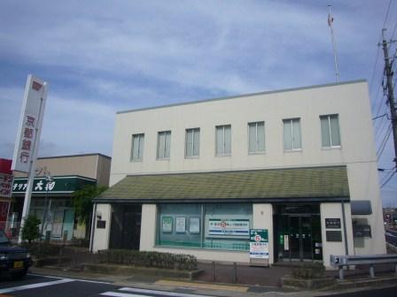 Bank. Bank of Kyoto Hisashi Tsugawa 1106m to the branch