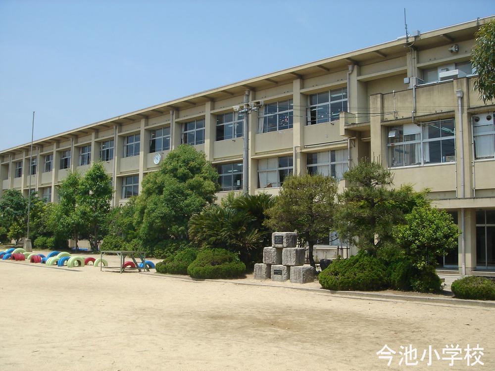 Primary school. Joyo Municipal Imaike to elementary school 1121m