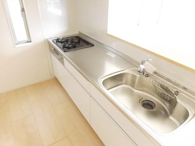 Same specifications photo (kitchen). Same construction photo (kitchen) Slide storage type, With built-in water purifier faucet