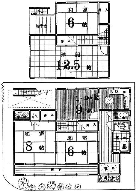 Floor plan. 15 million yen, 4DK, Land area 118.54 sq m , Building area 101.82 sq m