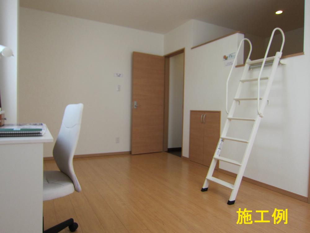 Non-living room. Example of construction