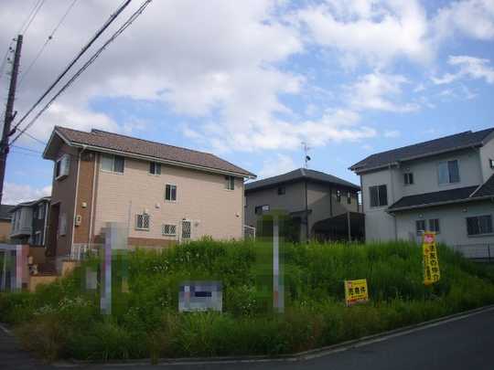Local land photo. Kunimidai is a seven-chome of corner lot.