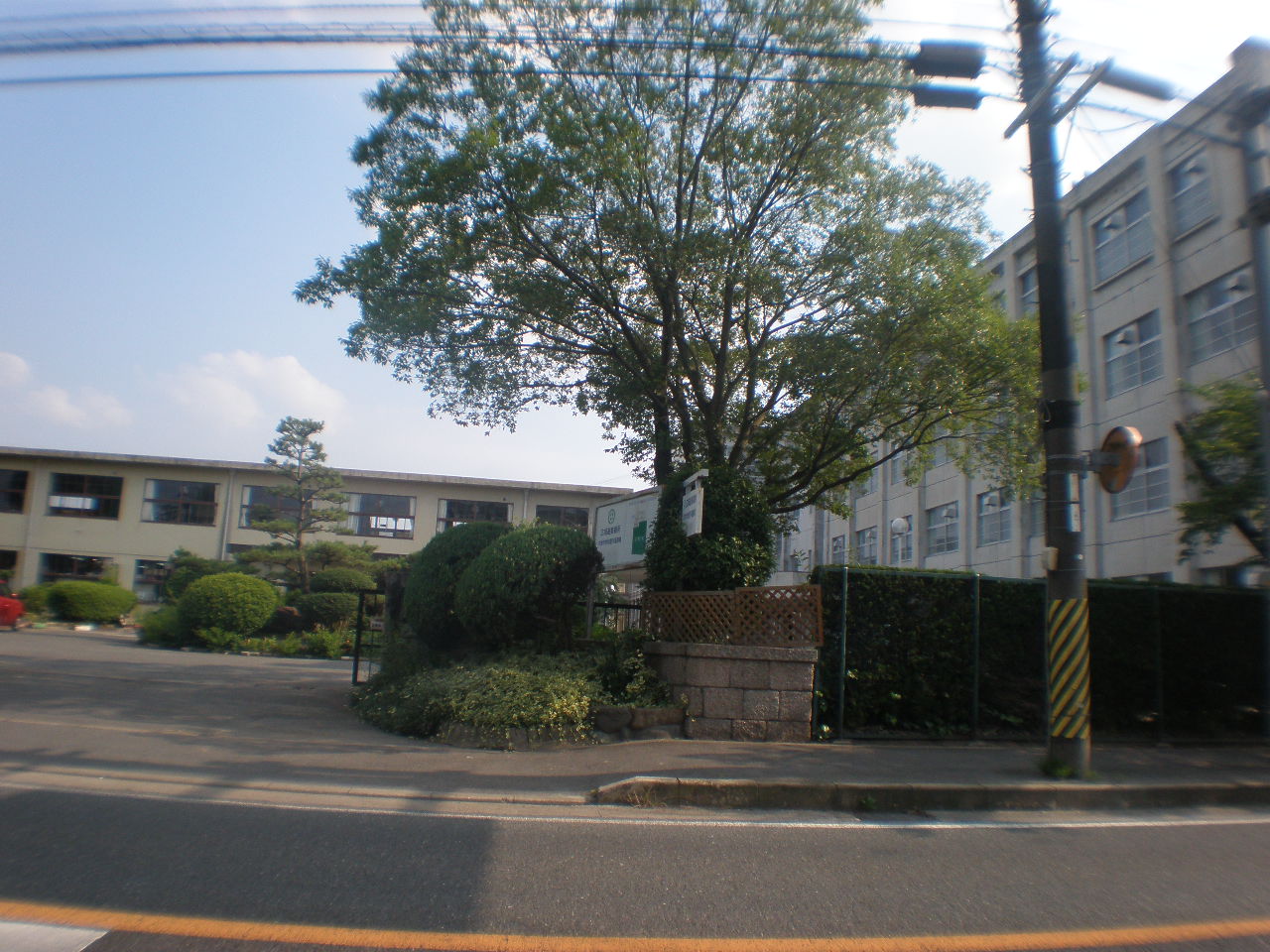 Junior high school. Kizu 581m until junior high school (junior high school)