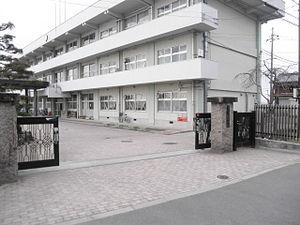 Junior high school. Kizugawa Tateyama Castle 2952m up to junior high school