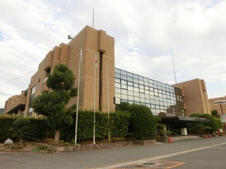Government office. Kizu City Hall Kamo to Branch 1324m
