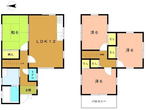 Floor plan. land 81.71 sq m (24.71 square meters) building 84.46 sq m (25.54 square meters)