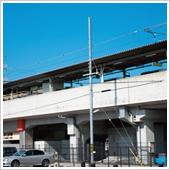 station. 2280m until JR Miyamaki Station