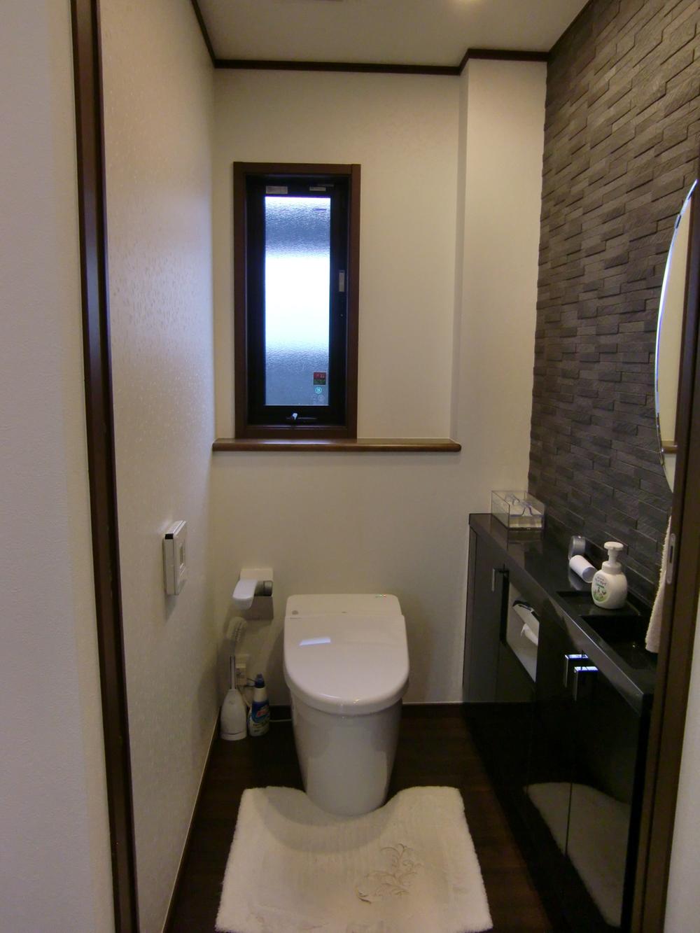 Toilet. Friendly barrier-free, The entrance is widely handrail also with toilet