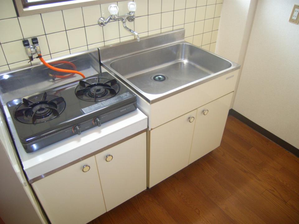 Kitchen.  ※ It is not attached gas stove