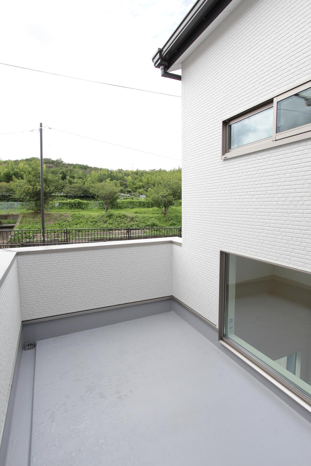 Balcony. Balcony space are also fully take, Even your laundry you can to dry a lot.