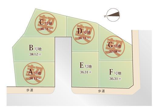 The entire compartment Figure. Facing south, Corner lot, There are multiple!