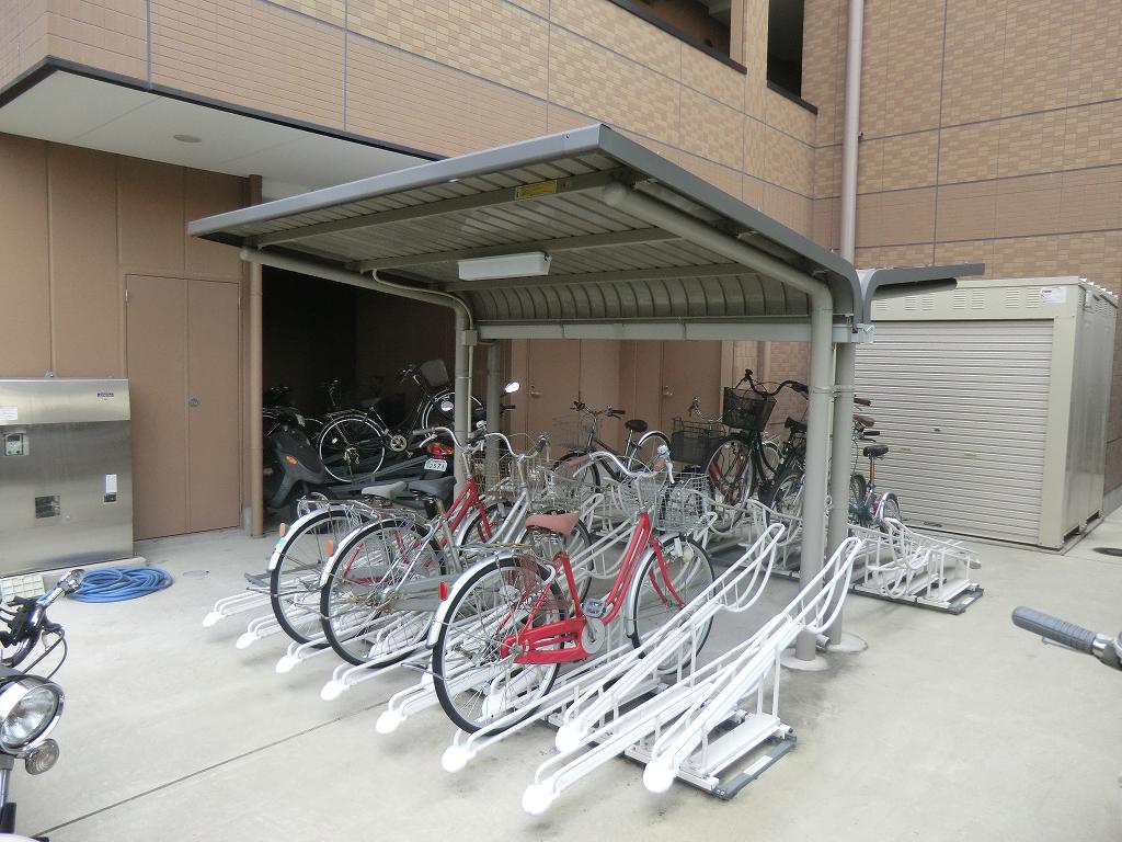 Other common areas. Bicycle-parking space