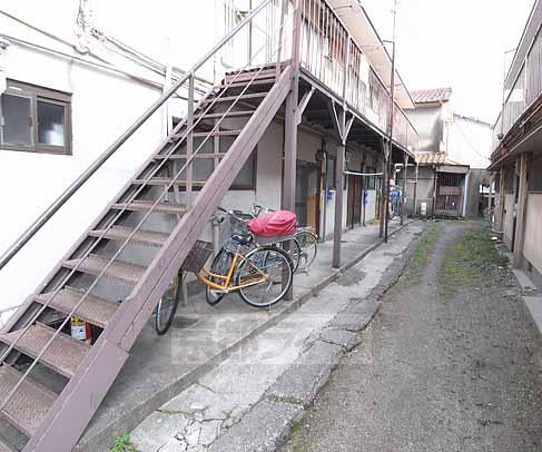 Other common areas. Bicycle parking, etc.