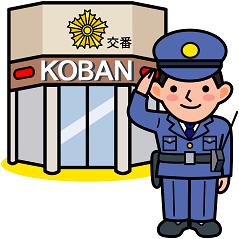 Police station ・ Police box. Mukojima alternating (police station ・ Until alternating) 350m