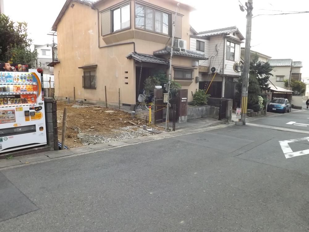 Local photos, including front road. Local construction before photo