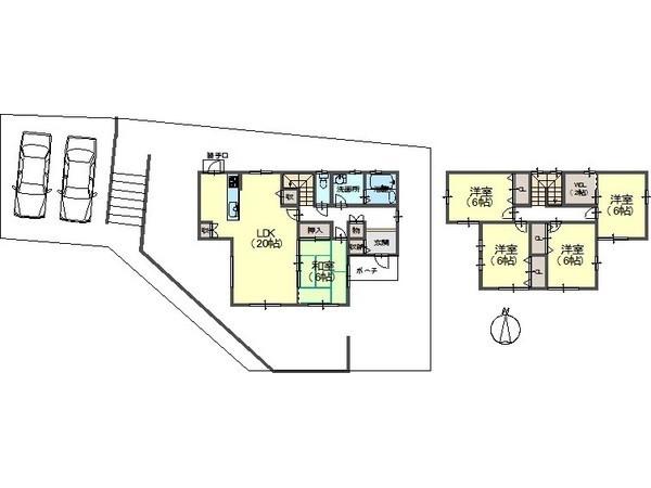 Building plan example (Perth ・ appearance). Building plan example (No. 2 locations) Building Price      Ten thousand yen, Building area    sq m