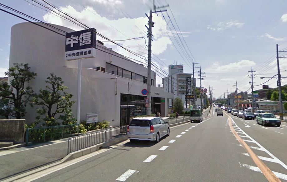 Bank. Kyoto Chuo Shinkin Bank 1433m until Ishida branch  