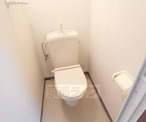 Toilet. Toilet of white keynote!