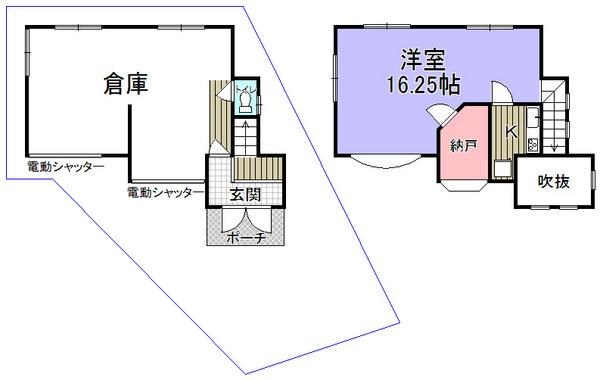Floor plan. 23.8 million yen, 1LDK+S, Land area 150 sq m , Building area 87.48 sq m